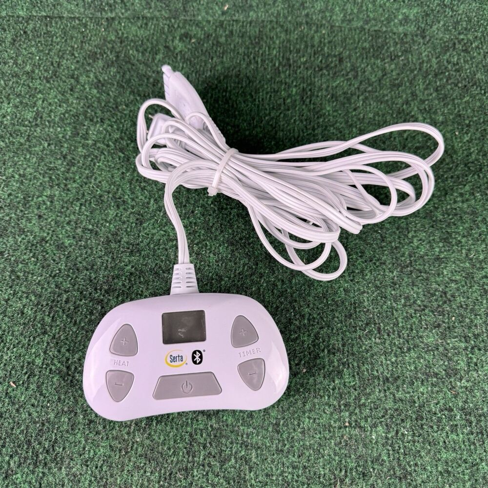 Serta Electric Heating Blanket Cord 3 Prong Controller PFI-DBC-TB1 Bluetooth